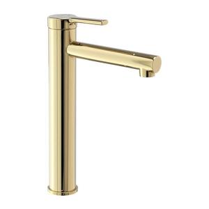 Baterie pentru lavoar PIXEL, 27, 5 cm, aurie - REA-B6215 imagine