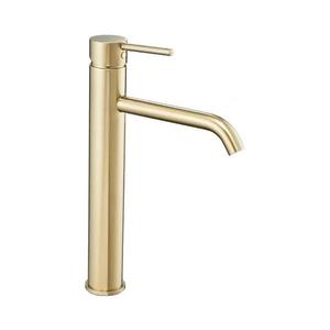 Baterie pentru lavoar LUNGO 28 cm, aurie - REA-B9409 imagine