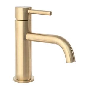 REA-B4527 - Baterie pentru lavoar LUNGO 16, 5 cm, auriu periat imagine