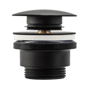 REA-A5216 - l de scurgere CLICK-CLACK pentru chiuvetă, Ø 6, 4 cm, negru imagine