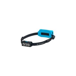 Ledlenser NEO9R-LED lanternă frontală LED reîncărcabilă, reglabilă, 5000 mAh, IP54, 1200 lm, 120h, negru/albastru imagine