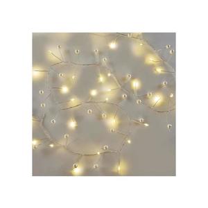 Ghirlandă LED de Crăciun, 40 LED, alimentare 3x AA, 1, 5 m, alb cald imagine