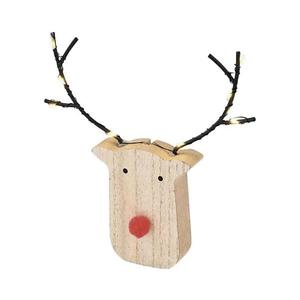 Ren decorativ LED de Crăciun, 8xLED/2xAAA imagine