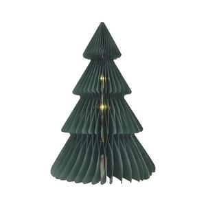 Brad decorativ de Crăciun LED, 10xLED, alimentare 3xAA imagine