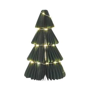 Brad decorativ de Crăciun cu 35 LED, alimentare 2x AA imagine