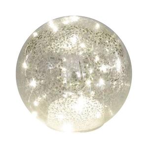 Decorațiune de Crăciun cu LED, 20xLED/3xAA, globuri diam. 15 cm imagine