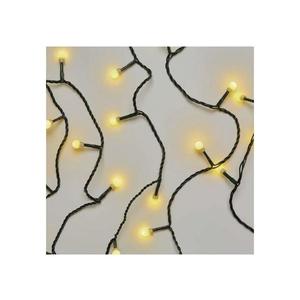 Ghirlandă LED de Crăciun cu 80 LED, 230 V, 8 funcții, 13 m, IP44, alb cald imagine