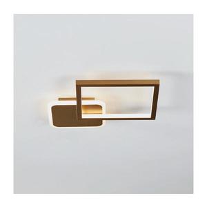 Plafonieră LED dimabilă GAFARES LED/15W/230V aurie Eglo 900424 + telecomandă imagine