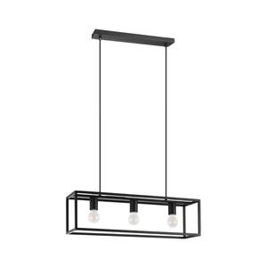 Lustră pe cablu Eglo 43032 ELDRICK 3xE27/40W/230V negru imagine
