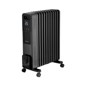 Sencor - Radiator electric pe ulei cu 11 aripioare, 1000/1200/2400 W, 230 V, Wi-Fi, negru imagine