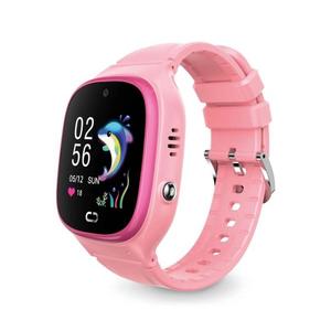 Aligator AW11PK Watch Junior 2 - ceas inteligent, 450 mAh, IP67, Wi-Fi, roz imagine