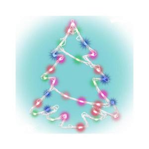 Decorațiune LED pentru fereastră 35xLED/3xAA multicoloră imagine