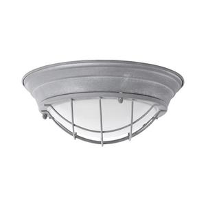 Brilliant - Plafonieră TYPHOON, 2 x E27, 30 W, 230 V, Ø 34 cm, gri imagine