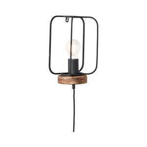 Brilliant - Aplică de perete TOSH 1xE27/52W/230V, finisaj plop imagine