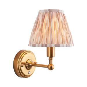 Lampă LED reîncărcabilă dimabilă de perete Endon 114831 BURLEY LED/1, 5W/5V alamă/bej imagine