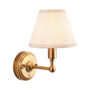 Lampă LED reîncărcabilă dimabilă de perete Endon 114830 BURLEY LED/1, 5W/5V alamă/crem imagine