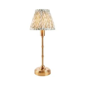 Lampă LED reîncărcabilă dimabilă de masă Endon 114800 BURLEY LED/1, 5W/5V alamă/verde imagine