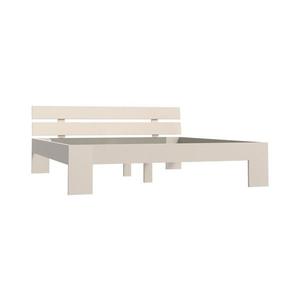 Pat dublu PIROA 180x200 cm, bej imagine