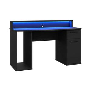 Birou cu iluminare IVAR, negru imagine