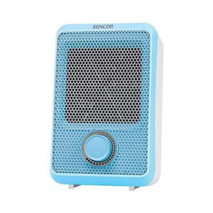 Sencor - Încălzitor cu aer cald 600W/230V albastru/alb imagine