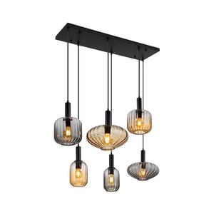 Lustră suspendată pe cablu VALLETTA 6xE27/60W/230V - Globo 15719-6 imagine