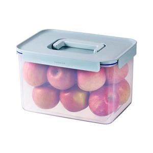 Recipient pentru alimente CLASSIC PLUS, 6 l, albastru/transparent imagine