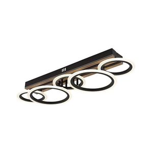 Globo 67360D4 - Plafonieră LED BLEVINS 34W/230V 3000/4200/600K 25x74, 5 cm imagine