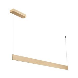Lustră LED LINEA suspendată pe cablu, 36W, 230V, 3000/4000/5700K, CRI 90, auriu imagine
