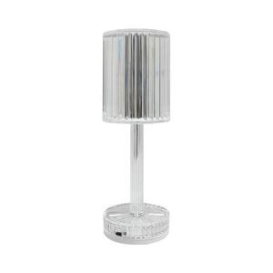 Lampă de birou tactilă reîncărcabilă SIMPLE LED/1W/5V 2400 mAh 3000-6000K transparentă imagine
