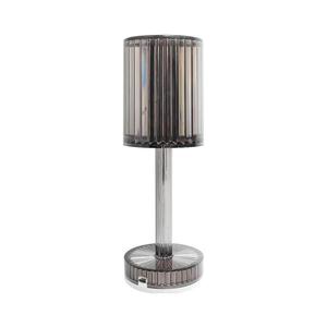 Lampă de birou LED tactilă reîncărcabilă SIMPLE LED/1W/5V 3000-6000K 2400 mAh fumurie imagine