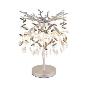 Globo 64138TS - Lampă de masă QUEENA 3xE14/40W/230V argintie imagine