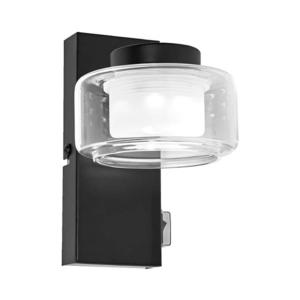 Osram - Aplică de perete pentru baie ORBIS FLAME LED/5, 5W/230V IP44 neagră imagine