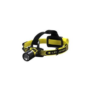 Ledlenser EXH8 - Lanternă frontală LED reglabilă, 3xAA, IP66, 180 lm, 40 h, galbenă imagine