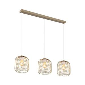 Globo 15965-3H - Lustră suspendată pe cablu DICHTI, 3x E27/40W/230V imagine