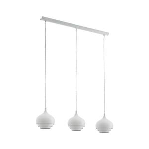 Eglo 97213 - Lustră pe cablu CAMBORNE 3xE27/60W/230V alb imagine