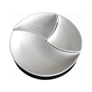 Set TORO de 3 boluri cu tavă, ceramică/lemn imagine