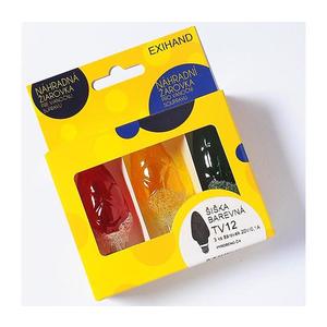 SET 3x bec de rezervă CONE E10/20V/0, 1A colorat imagine