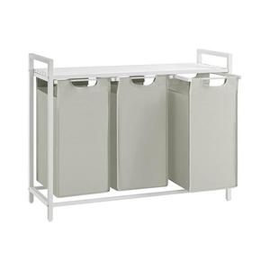 Coș pentru rufe REX, alb imagine