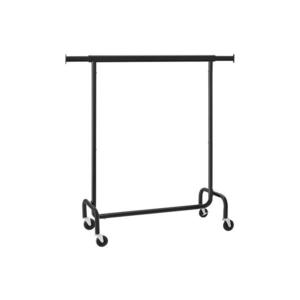 Cuier mobil de podea LINEA, negru imagine