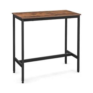 Masă de bar BARTIS maro/negru imagine