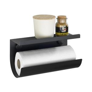 WENKO 71144800 - Suport pentru role JET 30x15 cm, negru imagine