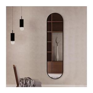 Baltica Design - Oglindă de perete TINY BORDER 155x40 cm, neagră imagine