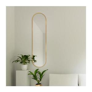 Baltica Design - Oglindă de perete TINY BORDER 155x40 cm, aurie imagine