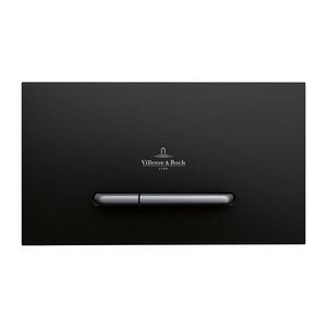 Villeroy & Boch 922169AN -Placă de acționare VICONNECT negru mat/crom mat imagine