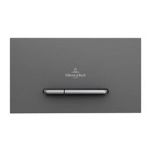 Villeroy & Boch 922169D8 - Plăcuță de acționare VICONNECT antracit/crom mat imagine