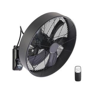ZE - lator de perete FANNY 50W/230V negru + telecomandă imagine