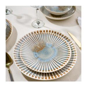 Set de masă, 24 piese, multicolor, porțelan imagine