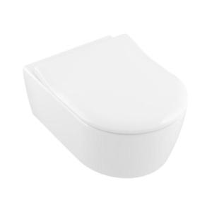 Villeroy & Boch 5656RSR1 - Vas WC suspendat AVENTO cu capac SoftClose, ceramică/alb imagine