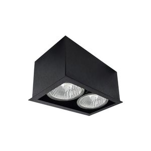 Brosline 1080 - Lampă spot CAGE 2xGU10/10W/230V negru imagine