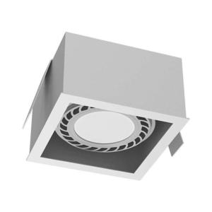 Brosline 3273 - Plafonier CAGE 1xGU10/18W/230V, alb imagine